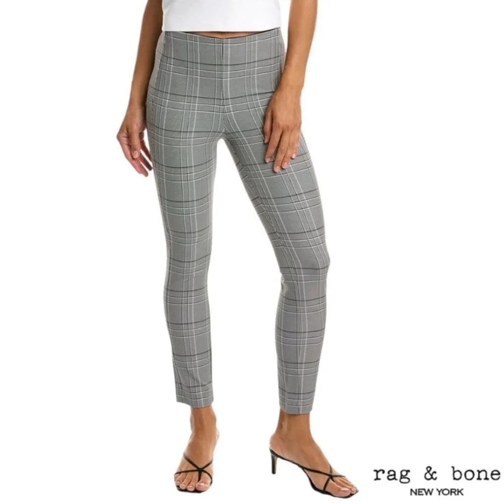 NWT Rag and bone Simone check pants size 0 - Picture 4 of 16